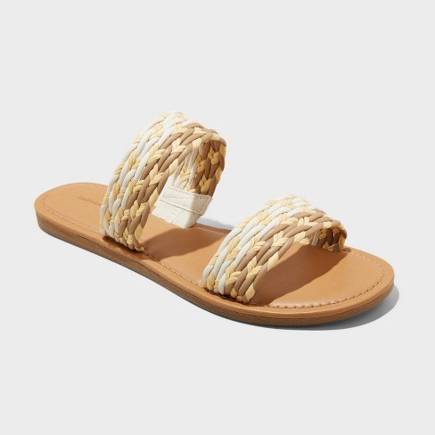 Target wide store width sandals