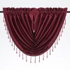 Kate Aurora Lux Living Complete 9 Piece Semi Sheer Rod Pocket Window Curtain & Valance Set - 3 of 4