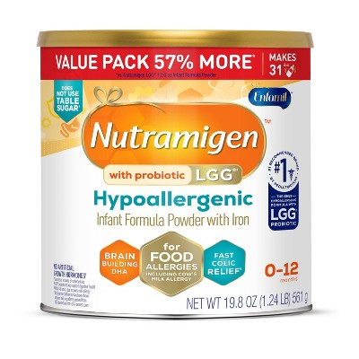 Enfamil Nutramigen LGG Hypoallergenic Powder Infant Formula - 19.8oz