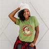 Simply Sage Market Women's Did It For The Cookies Santa Short Sleeve Graphic Tee - image 2 of 4