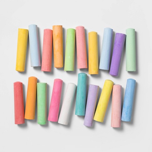 Sidewalk Chalk 40 Counts - 10 Colors - Washable Outside Chalk - New –  Military Steals and Surplus