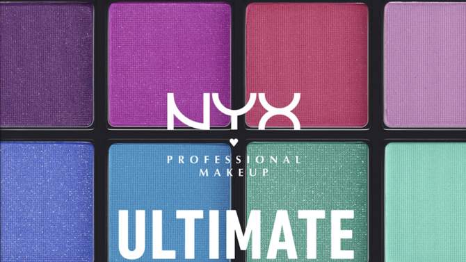 NYX Professional Makeup Ultimate Eyeshadow Palette, 2 of 18, play video