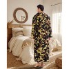 ADR Men's Robe, Plush Fleece Hooded Bathrobe Man, Long Warm Cozy Bath Robe Man - 2 of 4