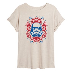 Women's - Star Wars -  Oversized Graphic T-Shirt - 1 of 4