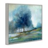 Stupell Industries Rural Blue Tree Abstract Painting Black Framed Giclee Art - 3 of 4
