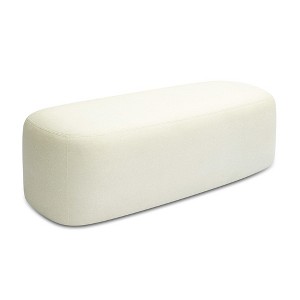 TOV Furniture Graceland Faux Mohair Upholstered Bench - 1 of 4