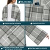 PAVILIA Fleece Wearable Blanket with Sleeves, Warm Cozy Soft Functional Lightweight Sleeved Throw Adults Men Women - 3 of 4