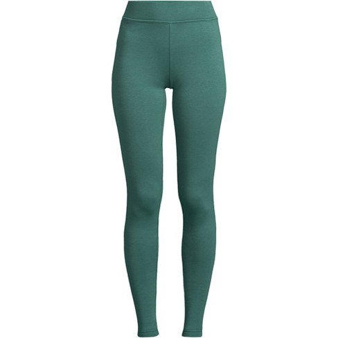 Lands end fleece lined leggings best sale