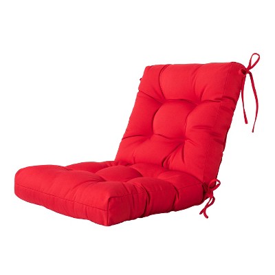 ARTPLAN Outdoor Cushions Seat Back Chair Cushions Wicker Tufted Pillow for Patio Outdoor Furniture