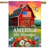 Briarwood Lane Summer House Flag 40x28 For Outdoor American Barn For Summer House Flag - 2 of 3