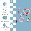 THE LICKER STORE Luna 8FT Adjustable 6-in-1 Waterproof Hands-Free Leash and Collar with LED Flashlight, Bag Dispenser, and Poop Bag Holder - 3 of 4