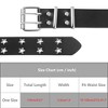INSPIRE CHIC Women's Soft Faux Leather Belt Fashion Star Pinhole Decoration for Jeans Pants Dress - 4 of 4