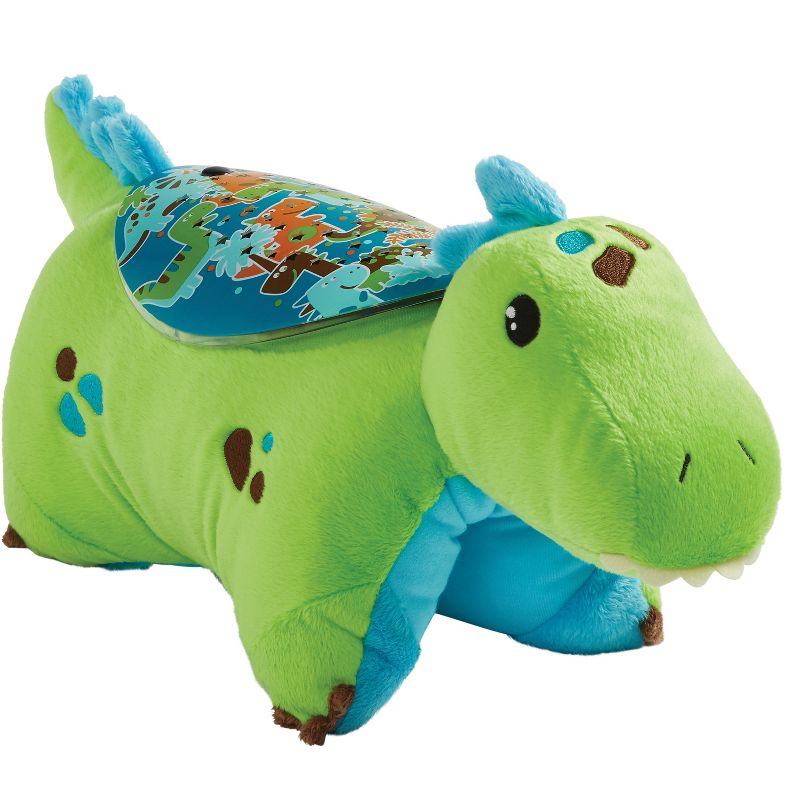 Sleeptime Lite Dinosaur Plush LED Kids&#39; Nightlight Green - Pillow Pets, 3 of 10