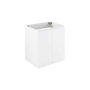 Modway Vitality 24" Bathroom Vanity - Wall-Mount Cabinet with Storage Shelf and Oak Grain Finish (Sink Basin Not Included) - 1 of 4