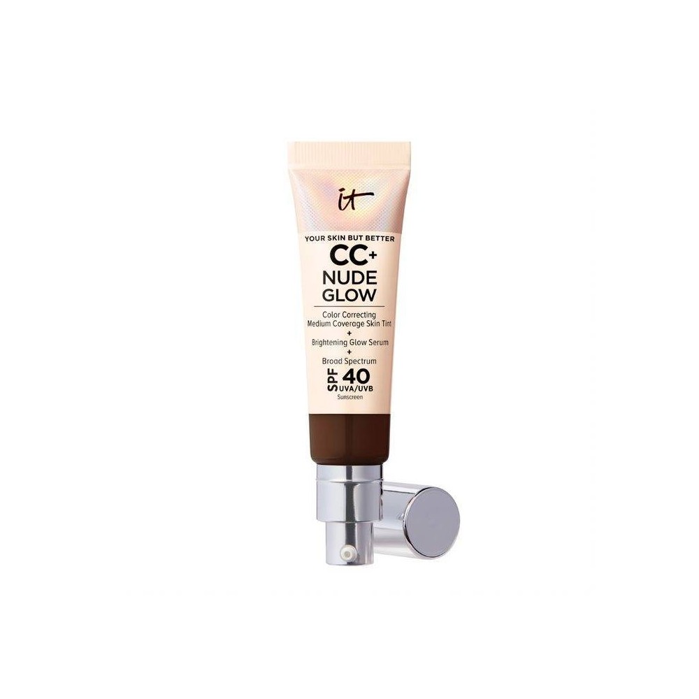 IT Cosmetics Your Skin But Better CC Cream Nude Glow SPF - Deep Mocha - 1.08 fl oz - Ulta Beauty