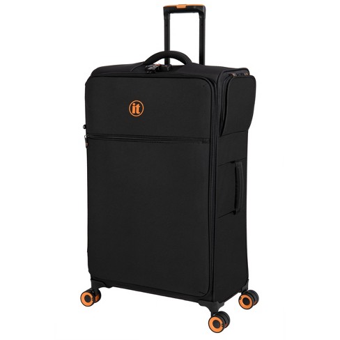 It luggage black & rose gold trim 28 store inch suitcase