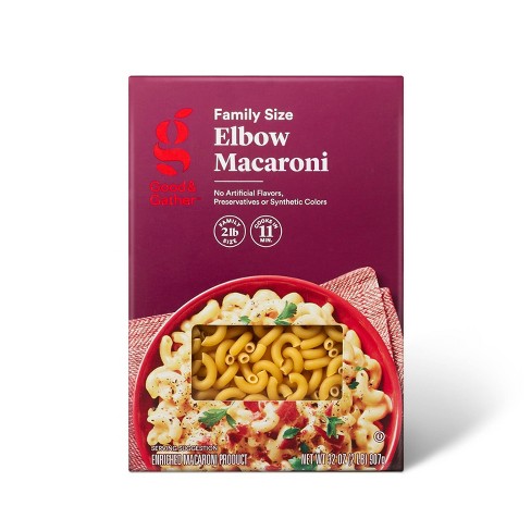 macaroni noodle box