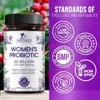 Probiotics for Women 60 Billion CFU - 16 Strains, Vaginal pH Health & Immune Support, Prebiotics & Cranberry - 120 Capsules By Nature's Nutrition - 4 of 4