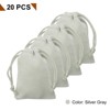 Unique Bargains Velvet Reusable Soft Jewelry Headphone Candy Drawstring Gift Bags 20 Pcs - 3 of 4