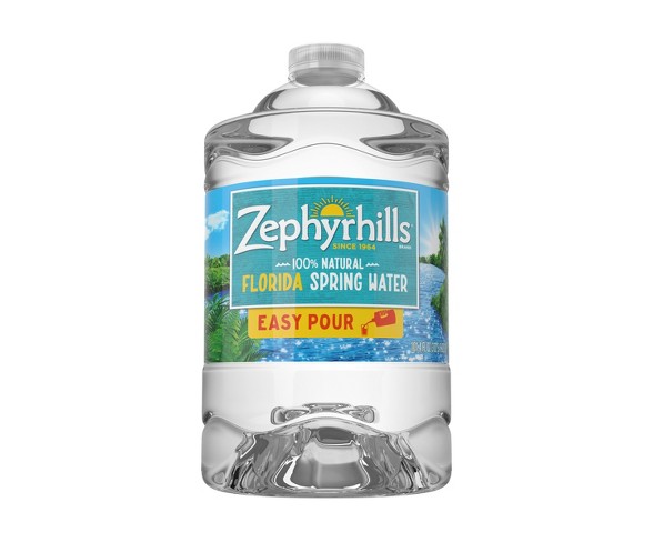 Zephyrhills Brand 100% Natural Spring Water - 101.4 fl oz Jug