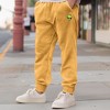 Dalix Alien Embroidered Washed Jogger Pant Soft Fleece Relaxed Fit Lounge Mens - 4 of 4