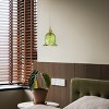 Dewdrop Vintage Style Ceiling Light Petal Glass Shade Green Glass Pendant 1 Light ETL Certified For Kitchen Island Bedroom - 4 of 4