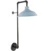 Metal Wall Sconce with Round Shade - 3 of 4
