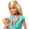 Barbie You Can Be Anything Baby Doctor Blonde Doll and Playset - image 3 of 4