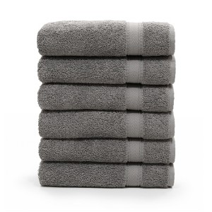 Linum Home Textiles 100% Turkish Cotton Sinemis Terry Hand Towels (Set of 6) - 1 of 2