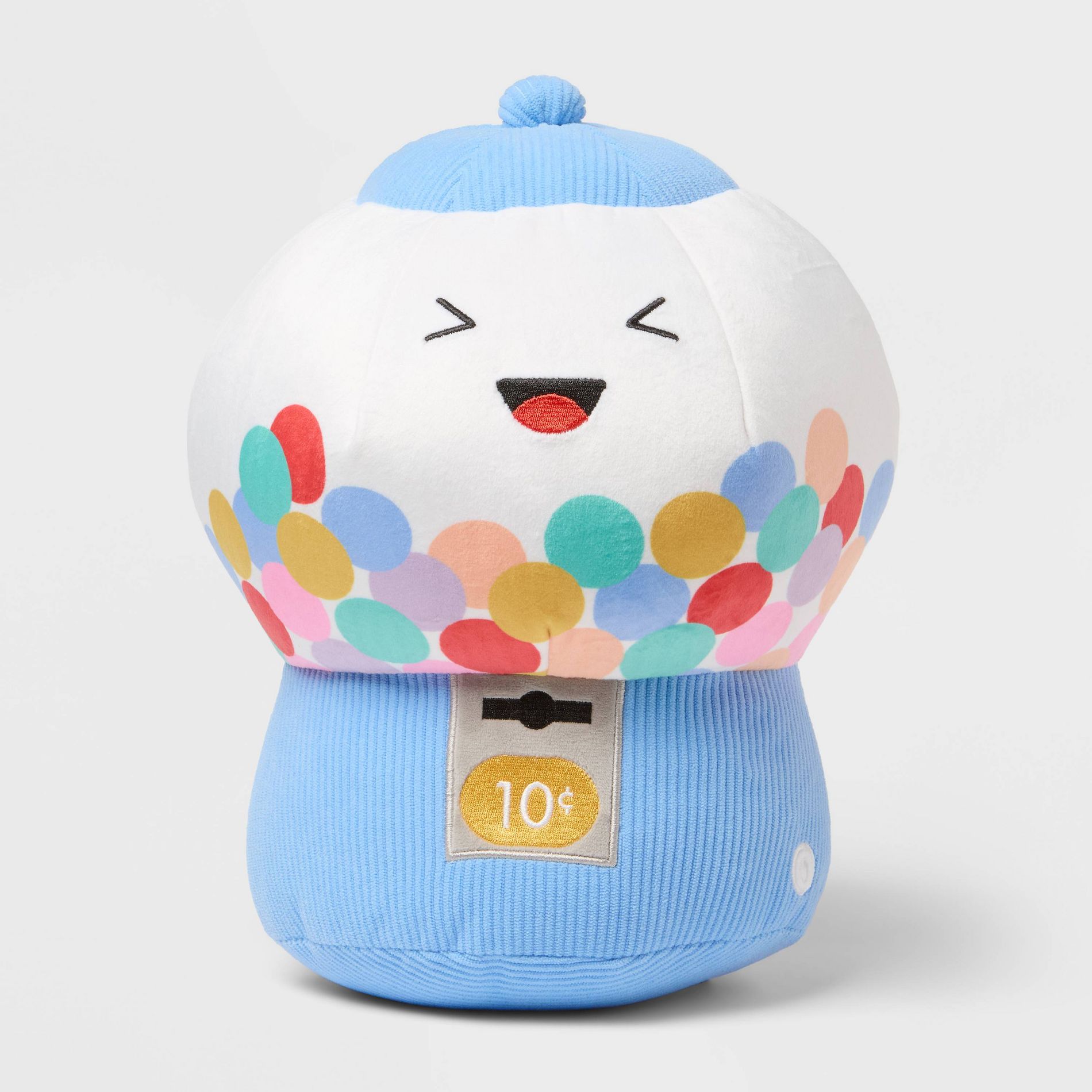 Gumball Machine Light-Up Stuffed Plush Kids' Throw Pillow Red - Pillowfort™