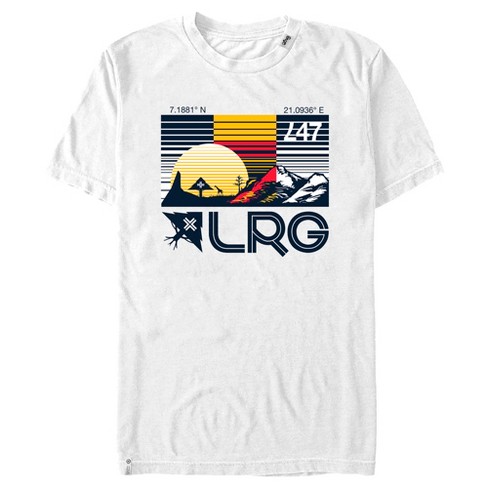 Men's LRG Motherland Sunset T-Shirt - White - X Large
