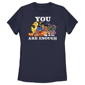 Women's Sesame Street You Are Enough T-Shirt - 1 of 4