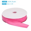 Unique Bargains Soft Single Face Spool Silky Velvet Ribbon for Bouquets DIY Crafts - 2 of 3