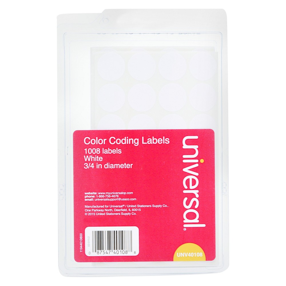 UPC 087547401088 product image for Labels Universal White, Labels | upcitemdb.com