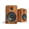 Kanto YU6 Powered Bookshelf Speakers with SE6 Elevated Desktop Speaker Stands - 3 of 4