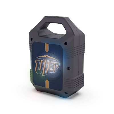 NCAA UTEP Miners Bluetooth Speaker with LED Lights