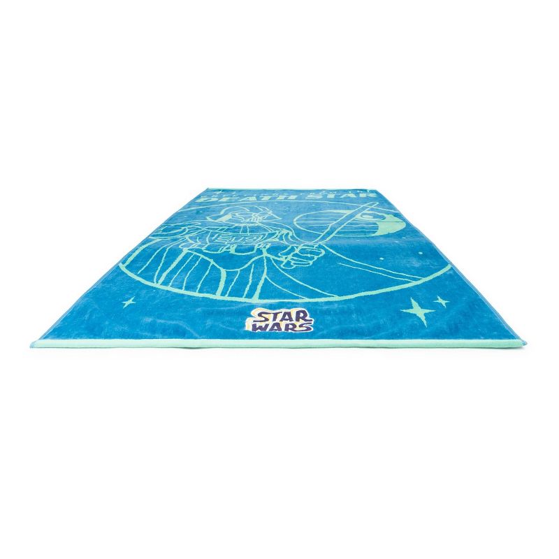 Star Wars Death Star Embroidered Beach Towel, 5 of 6