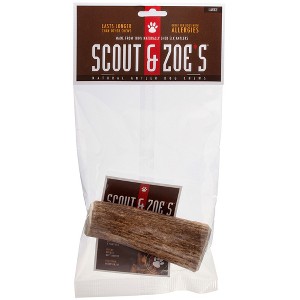 Scout & Zoe's: Elk Antler - Large - Dog Chew, 30-50lb Breeds & Heavy Chewers - 1 of 4