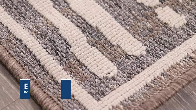 Liora Manne Cove Abstract Indoor/Outdoor Rug.., 2 of 11, play video