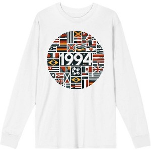 World Cup 1994 International Soccer Adult Crew Neck Long Sleeve Tee - 1 of 2