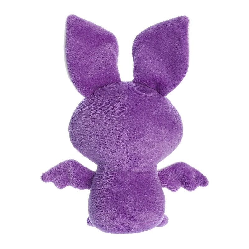 Aurora Small Purple Halloween 7" Bonita Sugar Skull Bat Spooky Stuffed Animal, 4 of 7