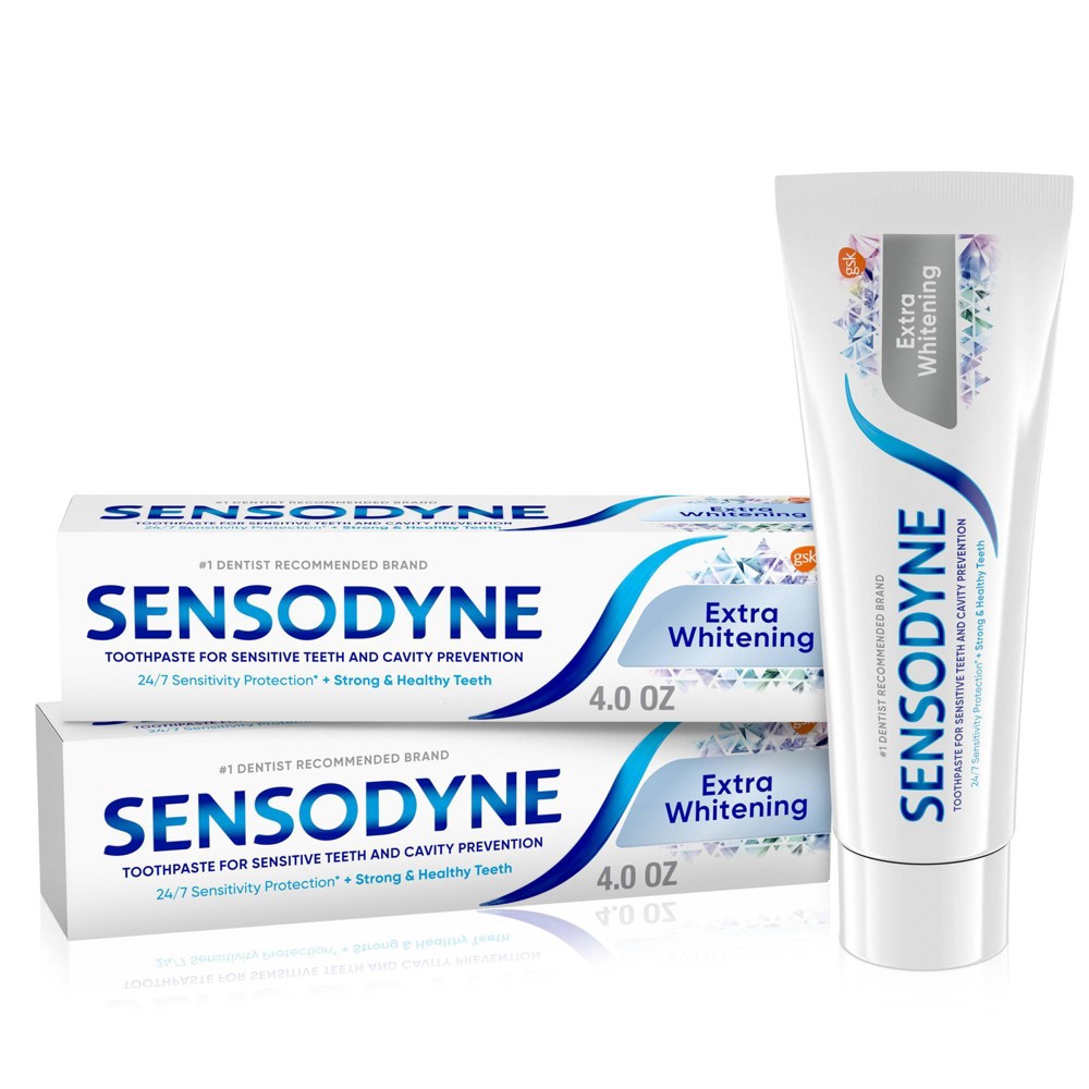 Photos - Toothpaste / Mouthwash Sensodyne Extra Whitening Toothpaste - 2pk 