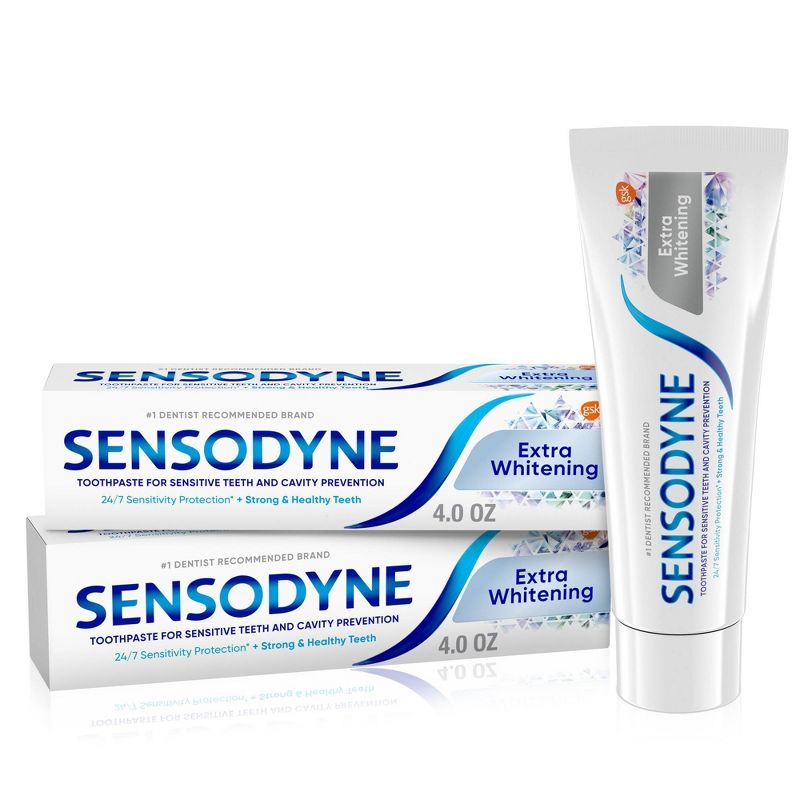 Sensodyne Extra Whitening Toothpaste - 4oz, 1 of 12