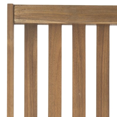 Contemporary Bentwood Acacia Rocking Chair in Brown