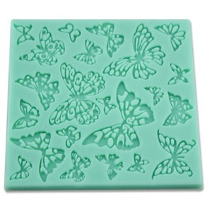 O'Creme Butterflies Silicone Fondant Mold - 4" x 1" - Green - 1 of 1