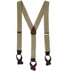 CTM Men's Elastic Button End Suspenders - 4 of 4