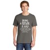 Simply Sage Market Men's Being A Father Is Easy Short Sleeve Garment Dyed Tee - 2 of 2