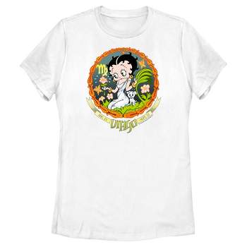 Women's Betty Boop Virgo Zodiac T-Shirt