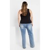 Women's Plus Size Swept Away Top - black | CITY CHIC - 2 of 4
