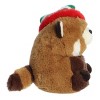 Aurora Mini Romi Red Panda Rolly Pet Festive Stuffed Animal Brown 5" - 3 of 4